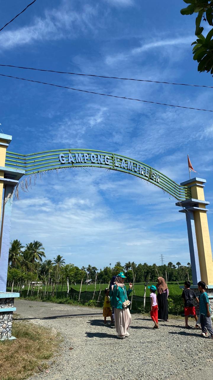 Gapura Gampong Lamjruen